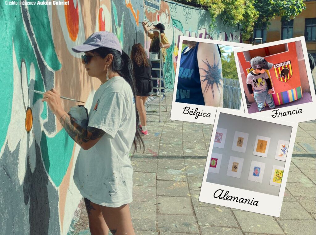 “Mapu Miawkülelu”: La travesía de una artista de Llancacura y su hijo por Europa